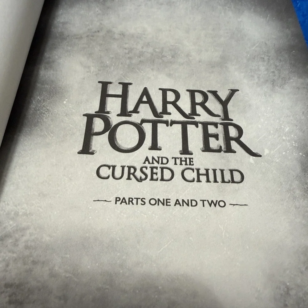 1st Edition Harry Potter and the Cursed Child By Jk Rowling Special Rehearsal Ed